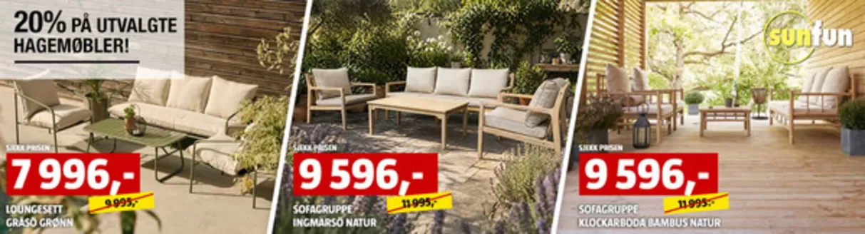Bauhaus-katalog | Topptilbud og rabatter | 2026-06-05T00:00:00.000Z - 2026-06-19T00:00:00.000Z