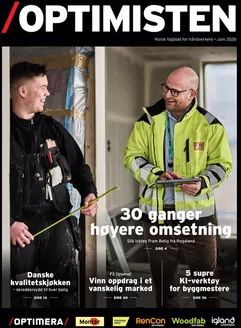 Byggi-katalog | Optimisten | 2026-06-09T00:00:00.000Z - 2026-06-30T00:00:00.000Z