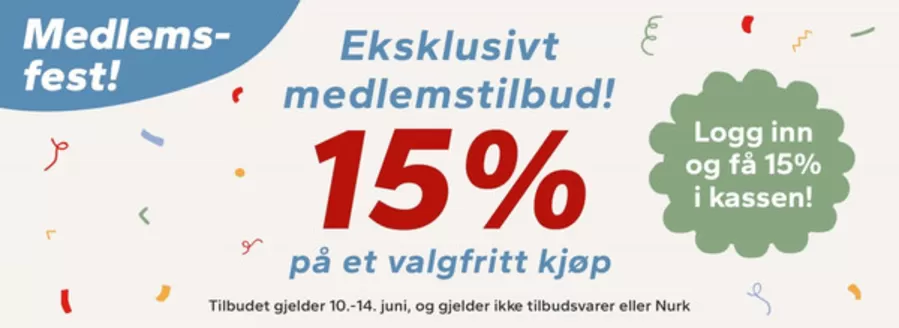 Barnas Hus-katalog i Hundvåg | Medlems-fest! | 2026-06-12T00:00:00.000Z - 2026-06-14T00:00:00.000Z