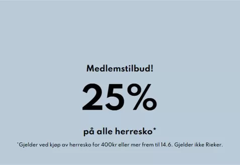 Din Sko-katalog | Medlemstilbud! | 2026-06-12T00:00:00.000Z - 2026-06-14T00:00:00.000Z