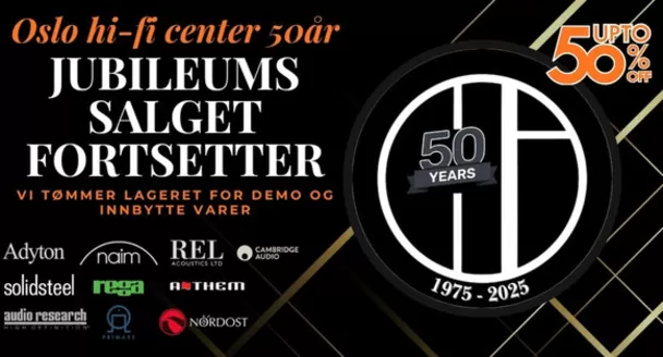Oslo Hi-Fi Center-katalog | Oslo Hi-Fi Center Salg | 2026-06-12T00:00:00.000Z - 2026-06-26T00:00:00.000Z