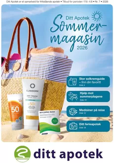 Ditt apotek-katalog | Ditt apotek Kundeavis | 2026-06-17T00:00:00.000Z - 2026-08-04T00:00:00.000Z