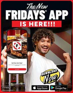 TGI Fridays-katalog | Våre beste tilbud for deg | 2026-06-18T00:00:00.000Z - 2026-07-02T00:00:00.000Z
