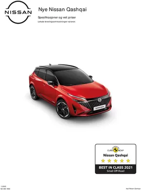 Nissan-katalog i Alta | Nye Qashqai | 2025-03-25T00:00:00.000Z - 2026-03-25T00:00:00.000Z