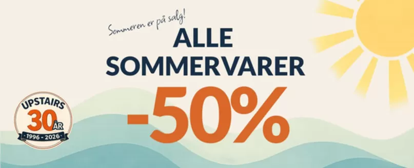 Upstairs kundeavis i Hamar | Alle Sommervarer | 2026-06-24T00:00:00.000Z - 2026-07-08T00:00:00.000Z