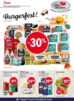Nærbutikken kundeavis i Øystre Slidre | Burgerfest! | 2026-06-24T00:00:00.000Z - 2026-06-30T00:00:00.000Z