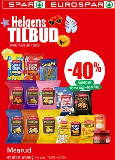 Eurospar kundeavis i Bø i Telemark | Våre beste tilbud for deg | 2026-06-25T00:00:00.000Z - 2026-06-27T00:00:00.000Z