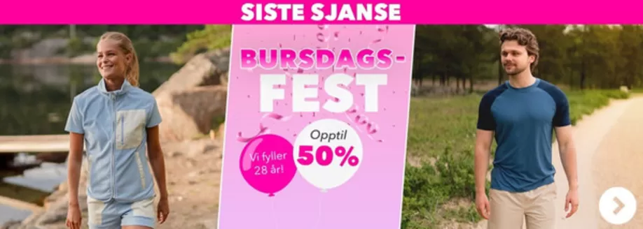 Stormberg kundeavis i Namsskogan | Bursdags-Fest | 2026-06-29T00:00:00.000Z - 2026-06-30T00:00:00.000Z