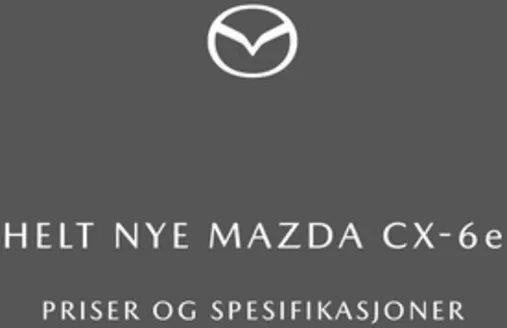 Mazda-katalog | Mazda Salg | 2026-07-02T00:00:00.000Z - 2026-12-31T00:00:00.000Z