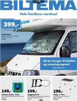 Biltema-katalog i Sogndal (Rogaland) | Hele familiens varehus! | 2026-07-07T00:00:00.000Z - 2026-08-31T00:00:00.000Z