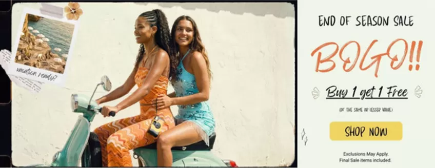 Forever 21 kundeavis i Vefsn | End Of Season Sale | 2026-07-15T00:00:00.000Z - 2026-07-29T00:00:00.000Z