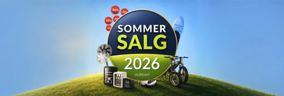 Multicom-katalog | Sommer Salg | 2026-07-20T00:00:00.000Z - 2026-08-03T00:00:00.000Z