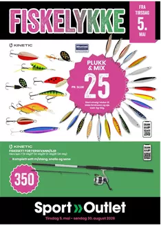 Sport Outlet-katalog | Aktuelle kupp og tilbud | 2026-05-05T00:00:00.000Z - 2026-08-30T00:00:00.000Z