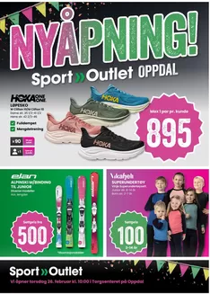 Sport Outlet-katalog | Nye tilbud å oppdage | 2026-07-21T00:00:00.000Z - 2026-08-04T00:00:00.000Z