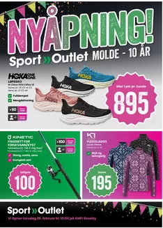 Sport Outlet-katalog | Flott tilbud for kuppjegere | 2027-02-26T00:00:00.000Z - 2027-02-26T00:00:00.000Z