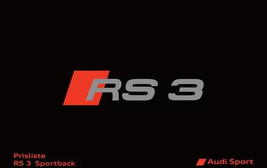 Audi-katalog i Hobøl | Prisliste Audi RS 3 | 2026-01-01T00:00:00.000Z - 2026-12-31T00:00:00.000Z