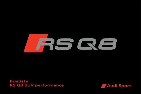 Audi-katalog i Hobøl | Prisliste Audi RS Q8 | 2026-01-01T00:00:00.000Z - 2026-12-31T00:00:00.000Z