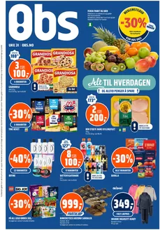 Obs-katalog | Nye tilbud å oppdage | 2026-07-27T00:00:00.000Z - 2026-08-02T00:00:00.000Z