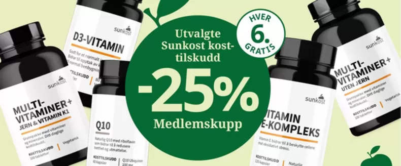 Sunkost-katalog | Sunkost Kundeavis | 2026-07-27T00:00:00.000Z - 2026-08-10T00:00:00.000Z