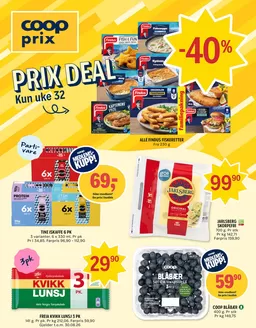 Coop Prix kundeavis i Rauma | Aktuelle spesialkampanjer | 2026-08-03T00:00:00.000Z - 2026-08-09T00:00:00.000Z