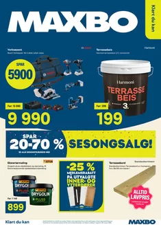 Maxbo-katalog | K8 1 | 2026-08-07T00:00:00.000Z - 2026-08-20T00:00:00.000Z