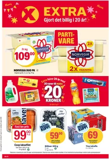 Coop Extra-katalog | Aktuelle tilbud og kampanjer | 2026-08-10T00:00:00.000Z - 2026-08-16T00:00:00.000Z