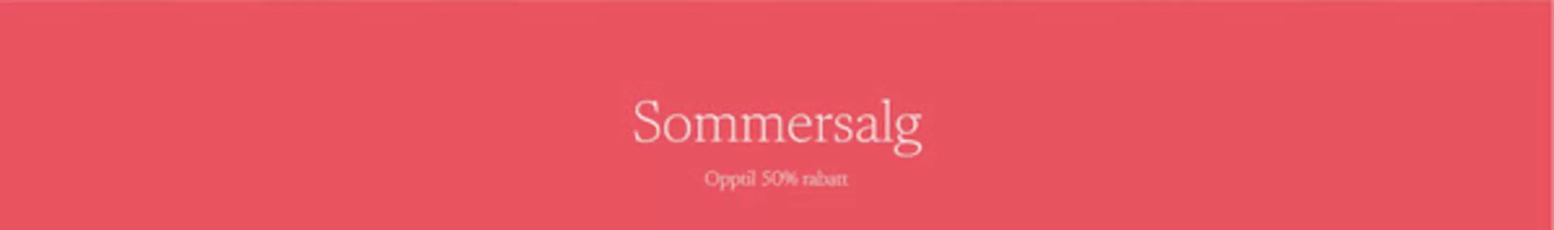 Arts & Crafts-katalog | Sommersalg | 2026-08-10T00:00:00.000Z - 2026-08-24T00:00:00.000Z
