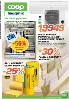 Coop Byggmix-katalog | Eksklusive tilbud for våre kunder | 2026-08-17T00:00:00.000Z - 2026-08-30T00:00:00.000Z