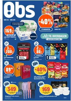 Obs-katalog i Høyanger | Flotte rabatter på utvalgte produkter | 2026-08-17T00:00:00.000Z - 2026-08-23T00:00:00.000Z