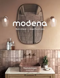 Modena Fliser-katalog | Flotte rabatter på utvalgte produkter | 2026-01-01T00:00:00.000Z - 2027-12-31T00:00:00.000Z
