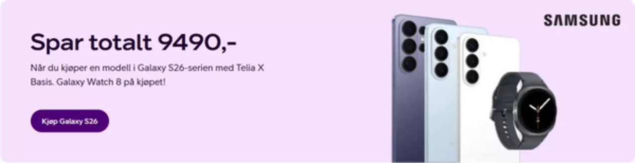 Telia-katalog | Telia Salg | 2026-08-18T00:00:00.000Z - 2026-09-01T00:00:00.000Z