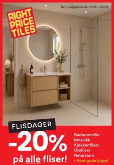 Right Price Tiles-katalog | Flisdager | 2026-08-18T00:00:00.000Z - 2026-09-06T00:00:00.000Z