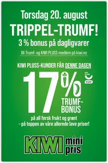 Kiwi-katalog i Høyanger | 05052d635677b784f5a4eff458cbb70f4925eeee | 2026-08-20T00:00:00.000Z - 2026-08-20T00:00:00.000Z