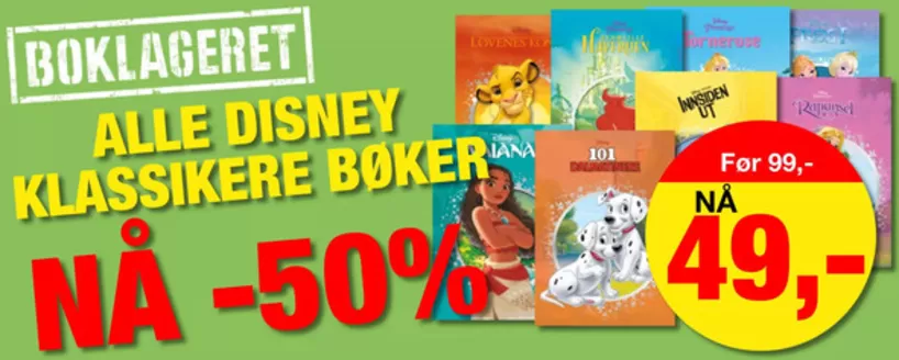 Boklageret-katalog | Boklageret Salg | 2026-08-21T00:00:00.000Z - 2026-09-04T00:00:00.000Z