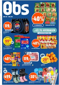 Obs-katalog | Eksklusive tilbud for våre kunder | 2026-08-25T00:00:00.000Z - 2026-08-31T00:00:00.000Z