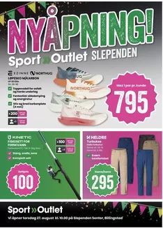 Sport Outlet-katalog i Prestfoss | Stort utvalg av tilbud | 2026-08-27T00:00:00.000Z - 2026-08-27T00:00:00.000Z