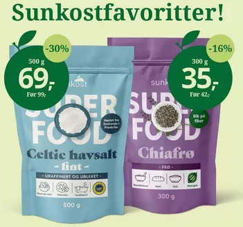 Sunkost-katalog i Ringerike | Aktuelle spesialkampanjer | 2026-08-25T00:00:00.000Z - 2026-09-08T00:00:00.000Z