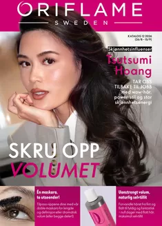 Oriflame-katalog i Ringerike | Topptilbud og rabatter | 2026-08-26T00:00:00.000Z - 2026-09-15T00:00:00.000Z