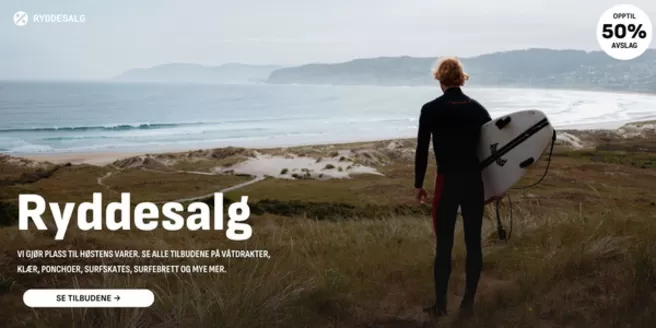 Surfshop-katalog | Ryddesalg | 2026-08-26T00:00:00.000Z - 2026-09-09T00:00:00.000Z