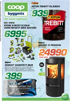 Coop Byggmix-katalog | Coop Byggmix Kundeavis | 2026-08-31T00:00:00.000Z - 2026-09-13T00:00:00.000Z