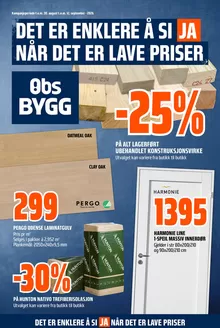 Obs Bygg-katalog | Eksklusive kupp | 2026-08-30T00:00:00.000Z - 2026-09-12T00:00:00.000Z