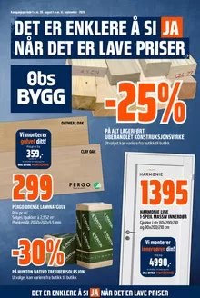 Obs Bygg-katalog | Spesialtilbud for deg | 2026-08-30T00:00:00.000Z - 2026-09-12T00:00:00.000Z