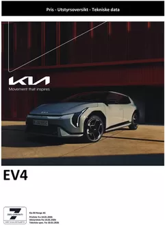Kia-katalog | 2026 kia norge ev4 sz1e kundeprisliste jan26 10 01 2026 | 2026-01-01T00:00:00.000Z - 2026-12-31T00:00:00.000Z