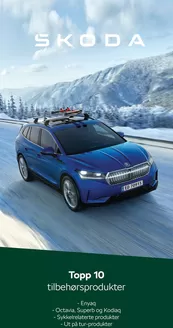 ŠKODA-katalog | Škoda originalt tilbehør Topp 10 tilbehørsprodukter | 2026-09-03T00:00:00.000Z - 2026-09-17T00:00:00.000Z