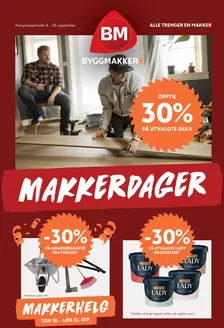 Byggmakker-katalog | Byggmakker Kundeavis | 2026-09-06T00:00:00.000Z - 2026-09-26T00:00:00.000Z