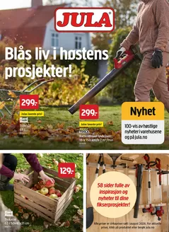 Jula-katalog | Spar nå med våre tilbud | 2026-09-10T00:00:00.000Z - 2026-09-24T00:00:00.000Z