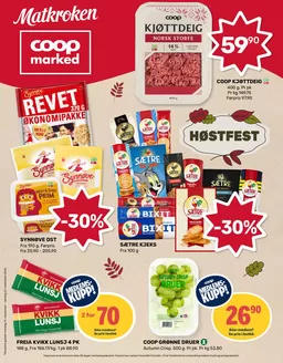 Matkroken-katalog i Oslo | Topptilbud og rabatter | 2026-09-14T00:00:00.000Z - 2026-09-20T00:00:00.000Z