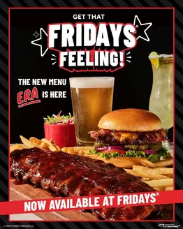 TGI Fridays-katalog | Flott tilbud for kuppjegere | 2026-09-13T00:00:00.000Z - 2026-09-27T00:00:00.000Z