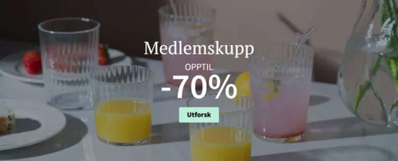 Tilbords-katalog | Medlemskupp | 2026-09-16T00:00:00.000Z - 2026-09-30T00:00:00.000Z