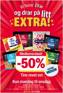 Coop Extra kundeavis i | Rabatter og kampanjer | 2026-09-21T00:00:00.000Z - 2026-09-27T00:00:00.000Z